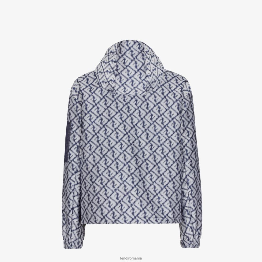 parca de vant din nailon multicolor Fendi bărbați îmbrăcăminte 86084L2013