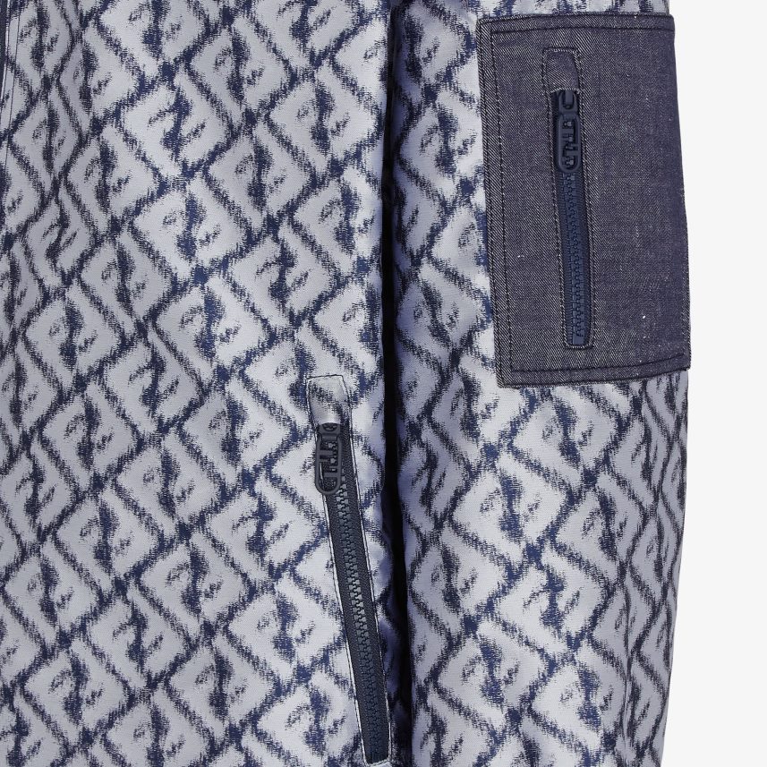 parca de vant din nailon multicolor Fendi bărbați îmbrăcăminte 86084L2013