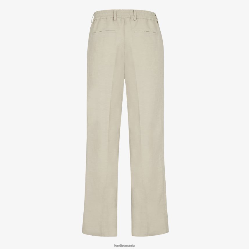 pantaloni de in gri Fendi bărbați îmbrăcăminte 86084L1916