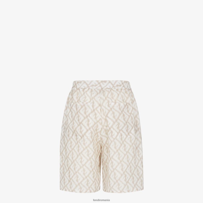 pantaloni de in multicolor Fendi bărbați îmbrăcăminte 86084L1999