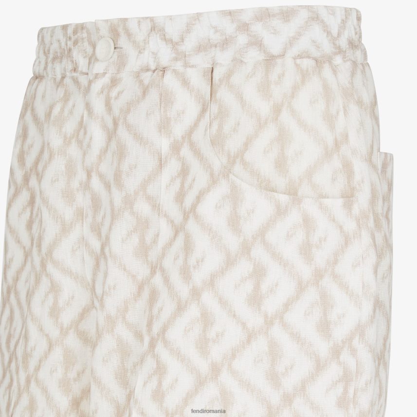 pantaloni de in multicolor Fendi bărbați îmbrăcăminte 86084L1999