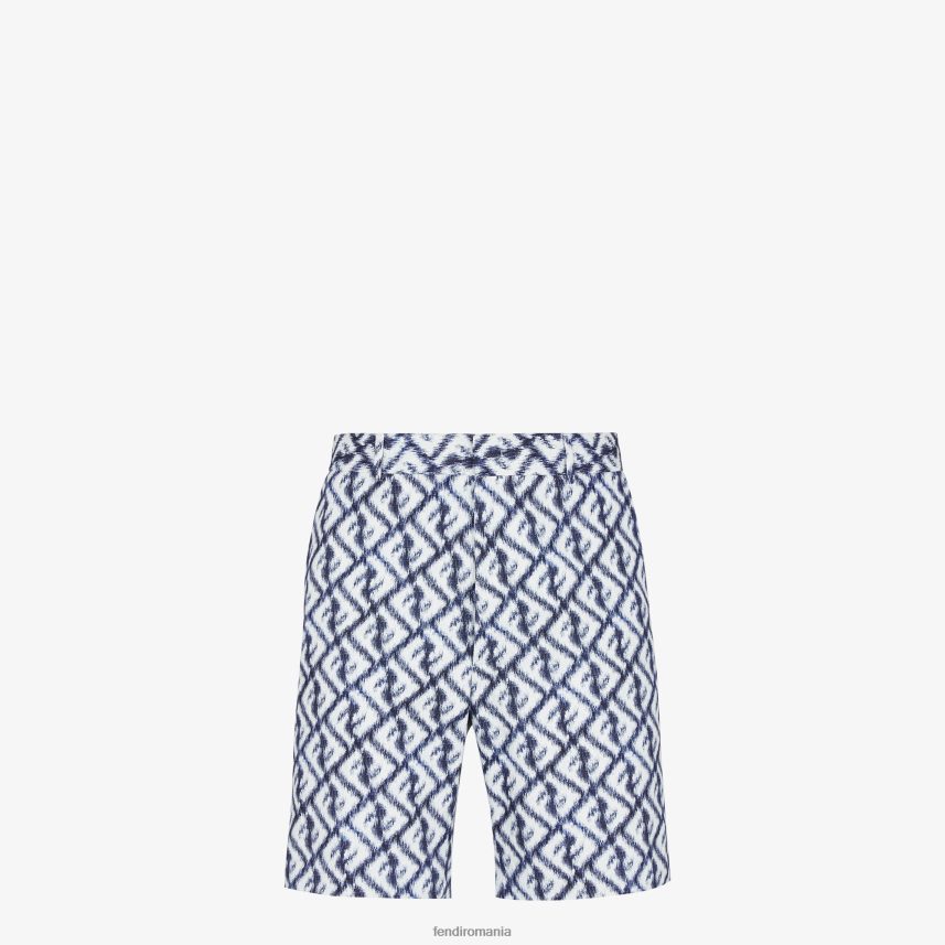 pantaloni de in multicolor Fendi bărbați îmbrăcăminte 86084L2010