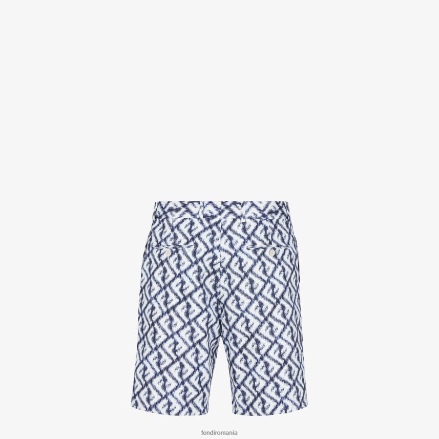 pantaloni de in multicolor Fendi bărbați îmbrăcăminte 86084L2010