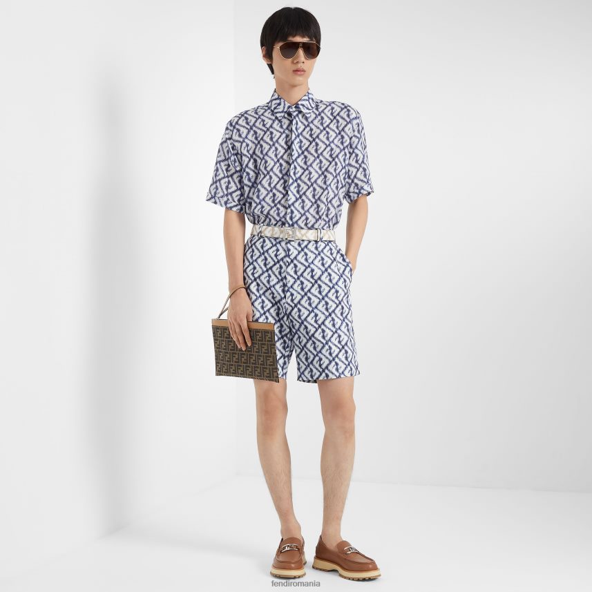 pantaloni de in multicolor Fendi bărbați îmbrăcăminte 86084L2010