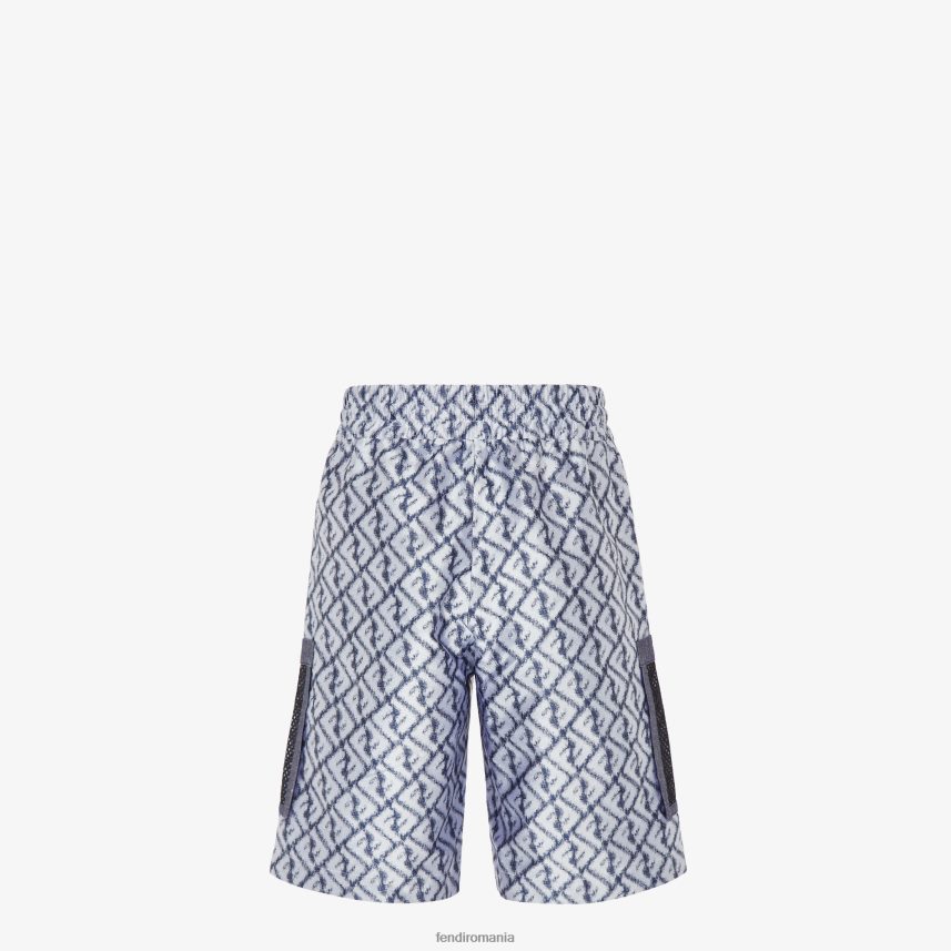 pantaloni de nailon multicolor Fendi bărbați îmbrăcăminte 86084L2011