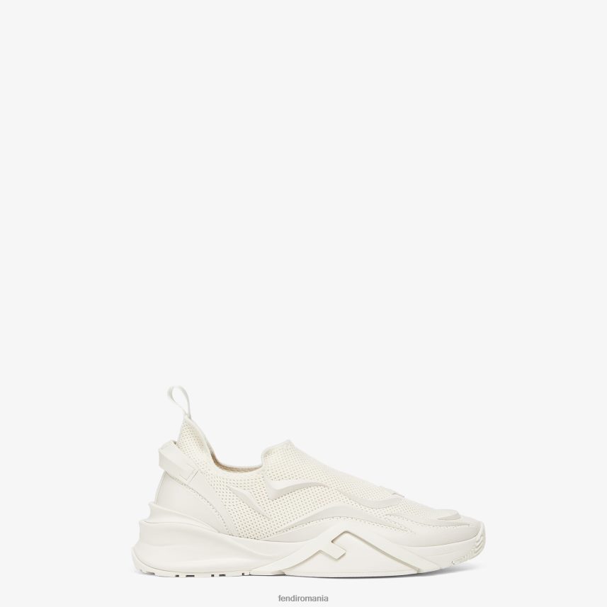 adidași de alergare din plasă alb Fendi bărbați încălţăminte 86084L2308