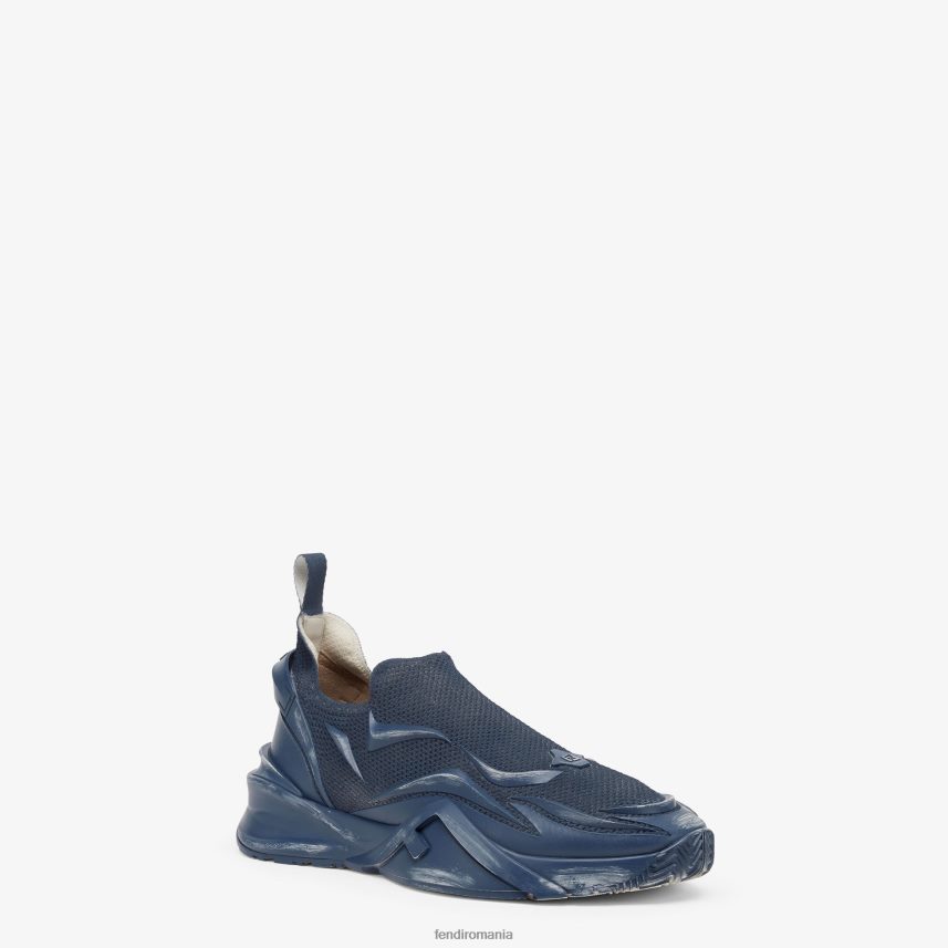 adidași de alergare din plasă albastru Fendi bărbați încălţăminte 86084L2264