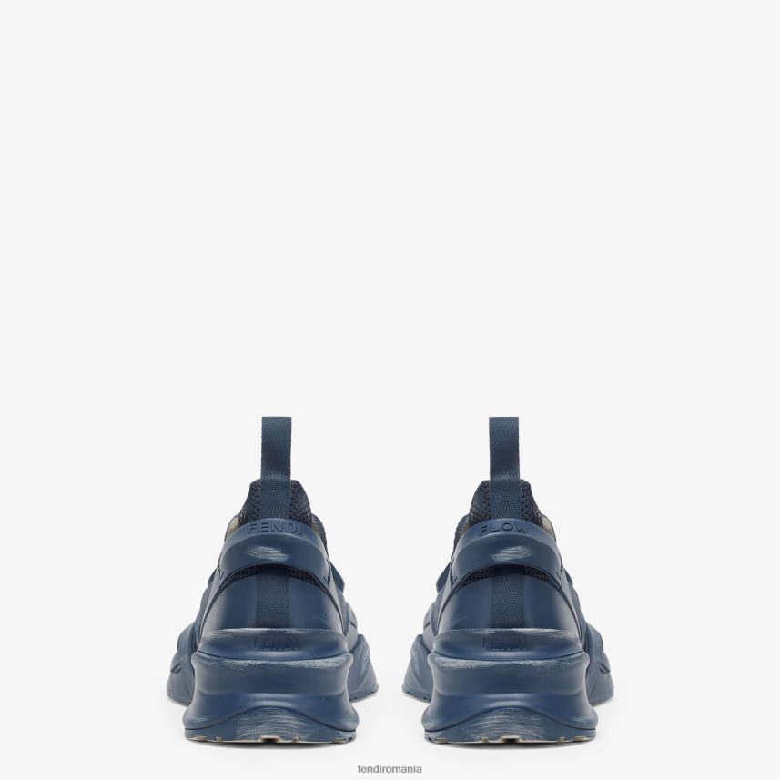 adidași de alergare din plasă albastru Fendi bărbați încălţăminte 86084L2264
