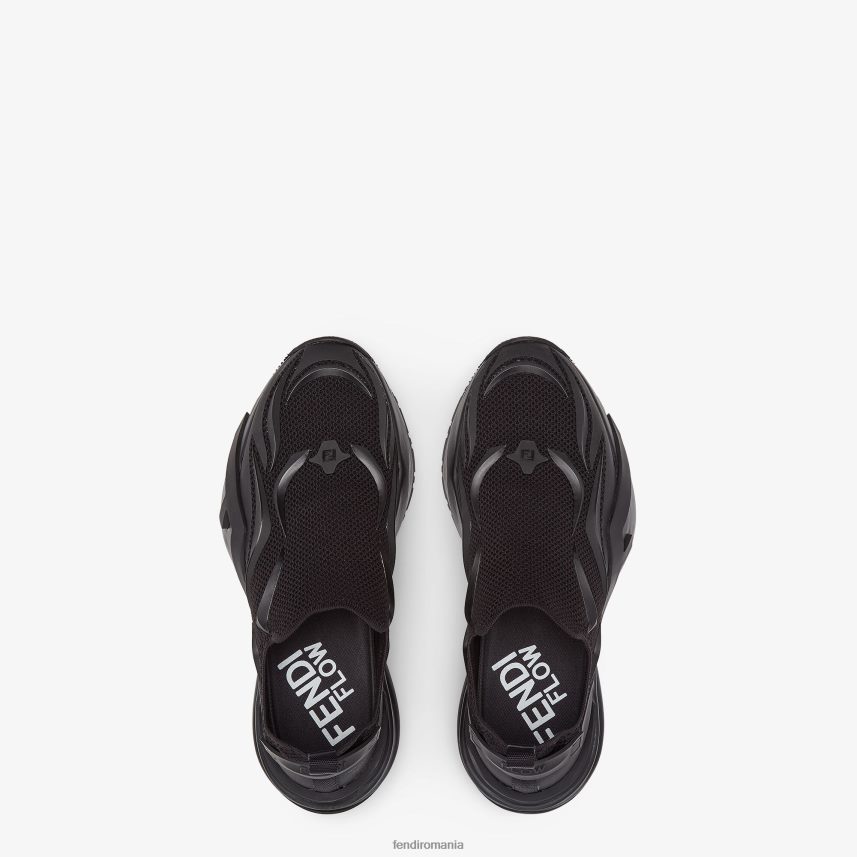 adidași de alergare din plasă negru Fendi bărbați încălţăminte 86084L2307