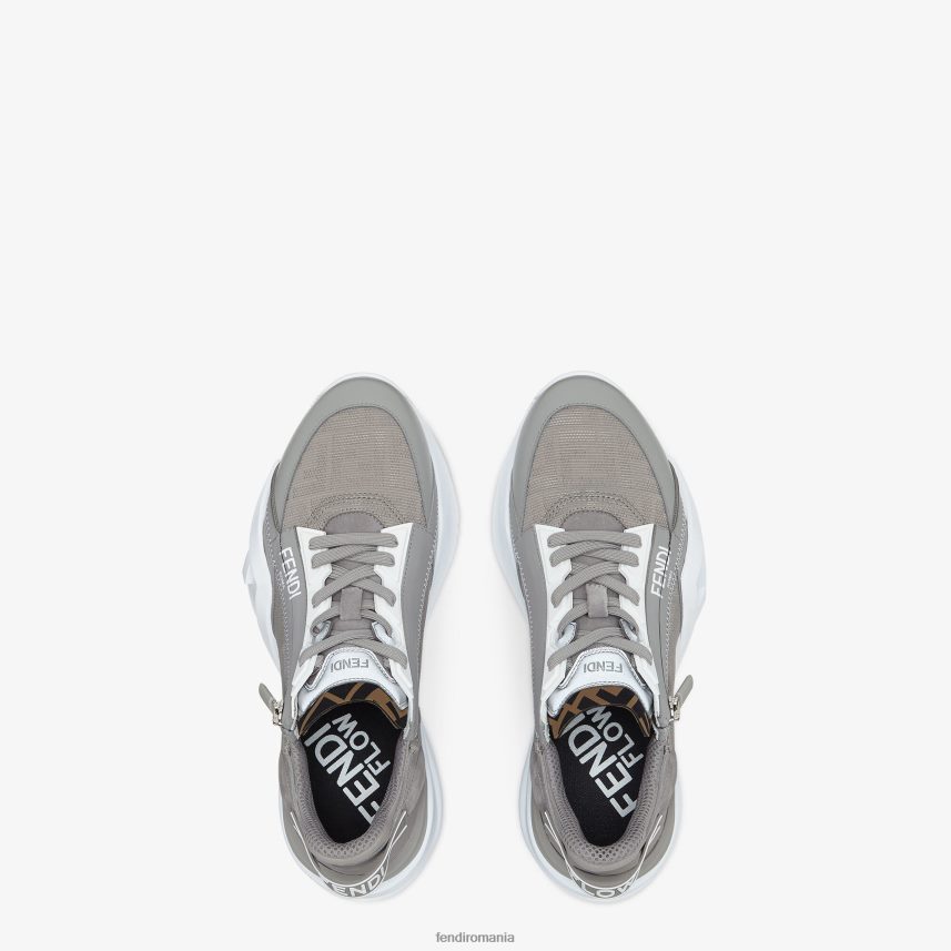 dresuri de sport din material textil gri Fendi bărbați încălţăminte 86084L2304