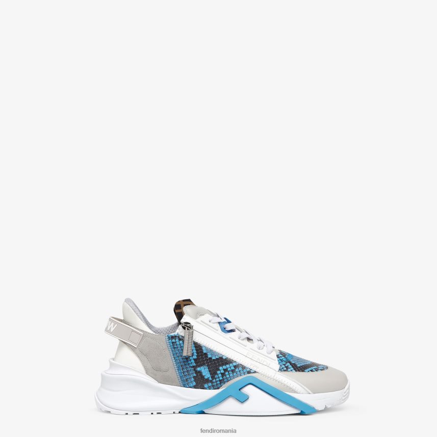 elaphe low-tops albastru deschis Fendi bărbați încălţăminte 86084L2294