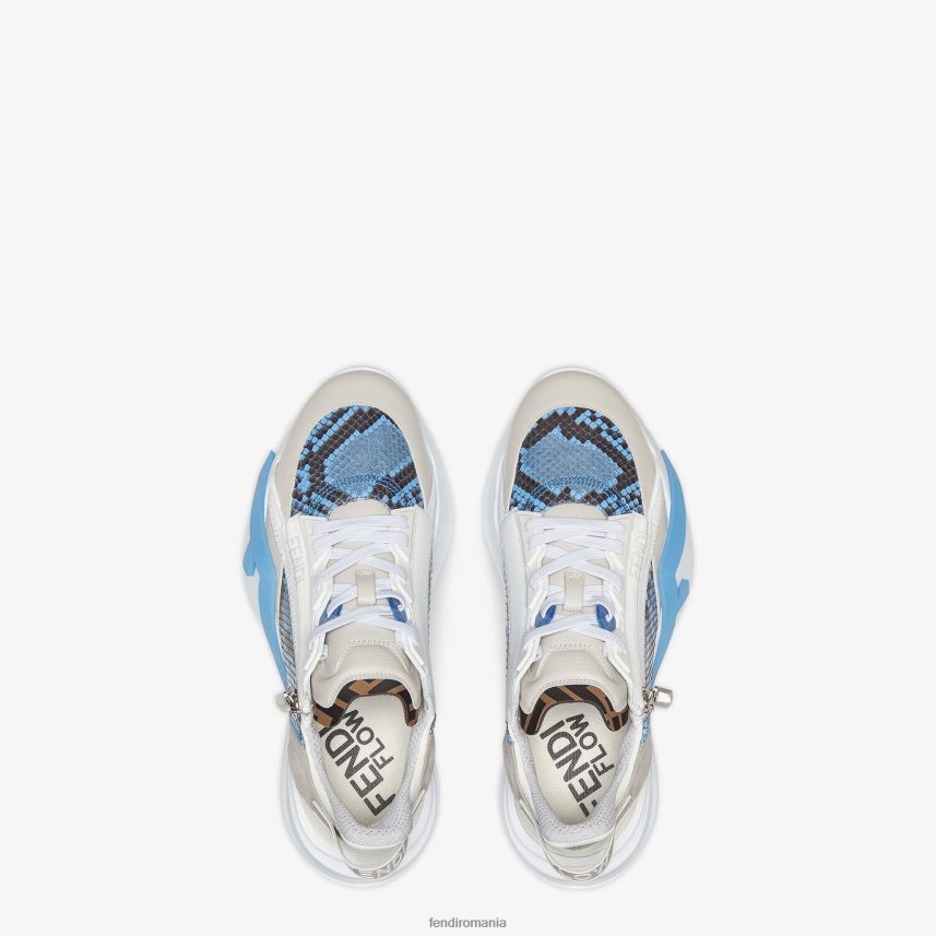 elaphe low-tops albastru deschis Fendi bărbați încălţăminte 86084L2294