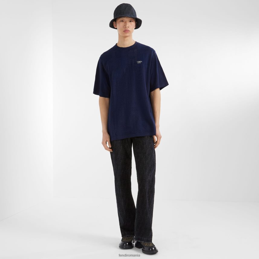 siret din piele negru Fendi bărbați încălţăminte 86084L2243