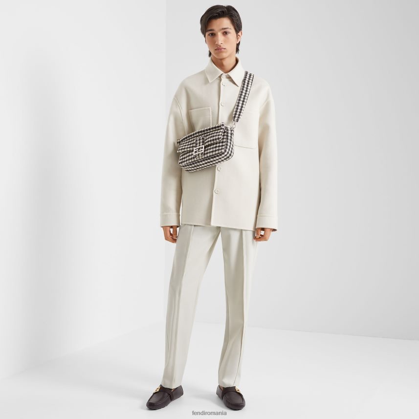 drivere din piele maro Fendi bărbați încălţăminte 86084L2266