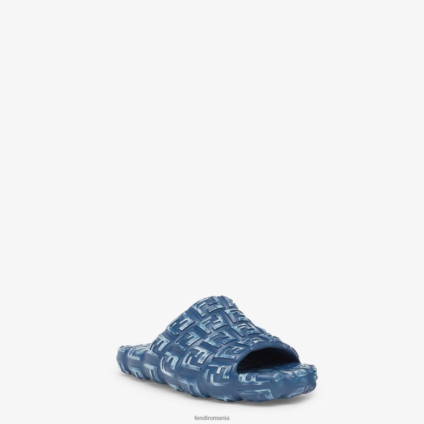glisiere de cauciuc albastru Fendi bărbați încălţăminte 86084L2238