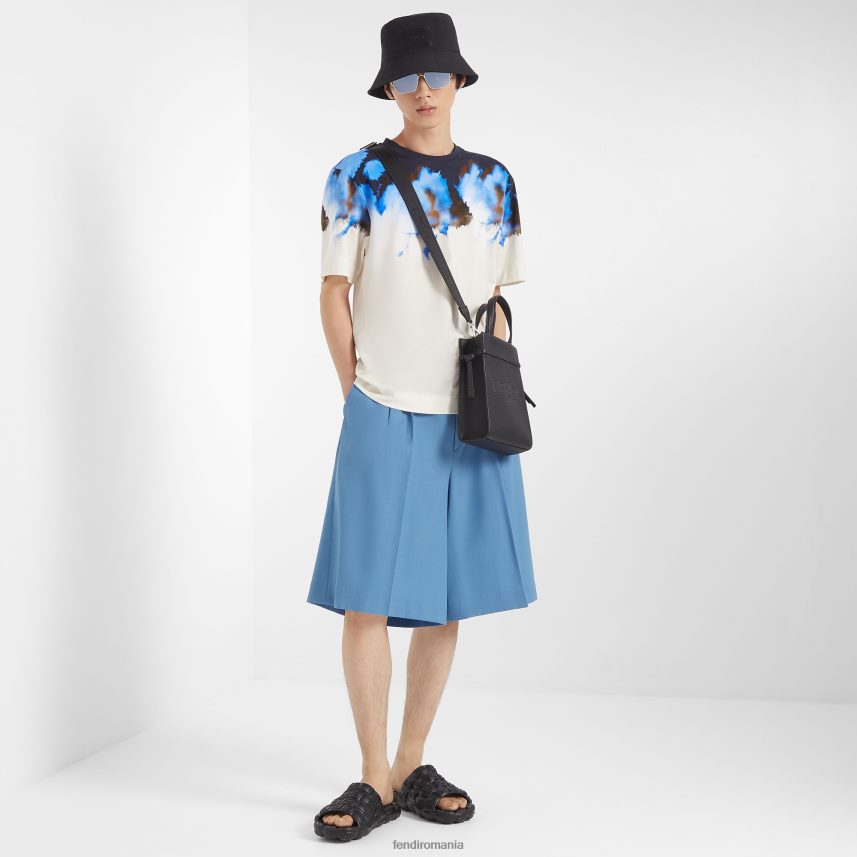 glisiere de cauciuc negru Fendi bărbați încălţăminte 86084L2230