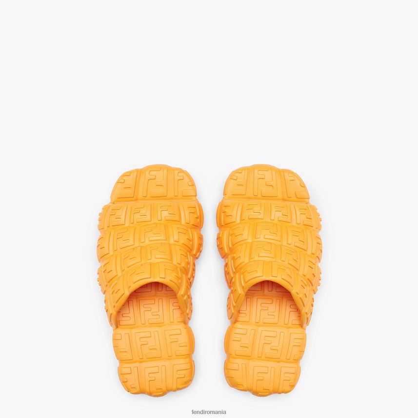 glisiere de cauciuc portocale Fendi bărbați încălţăminte 86084L2228